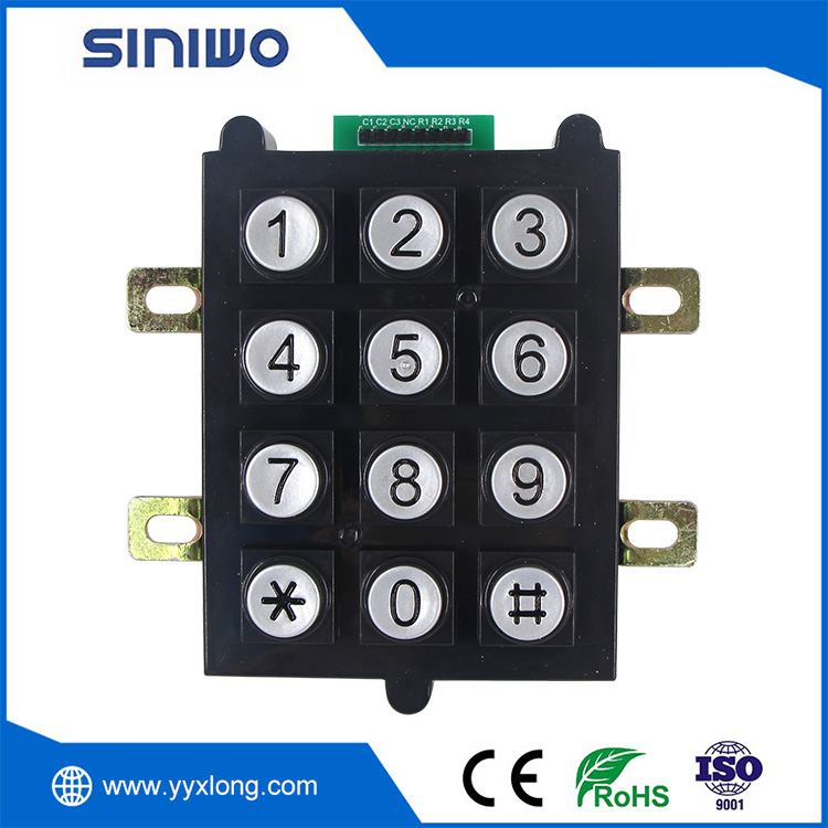 Keypad Plastik 12 Tombol Industri