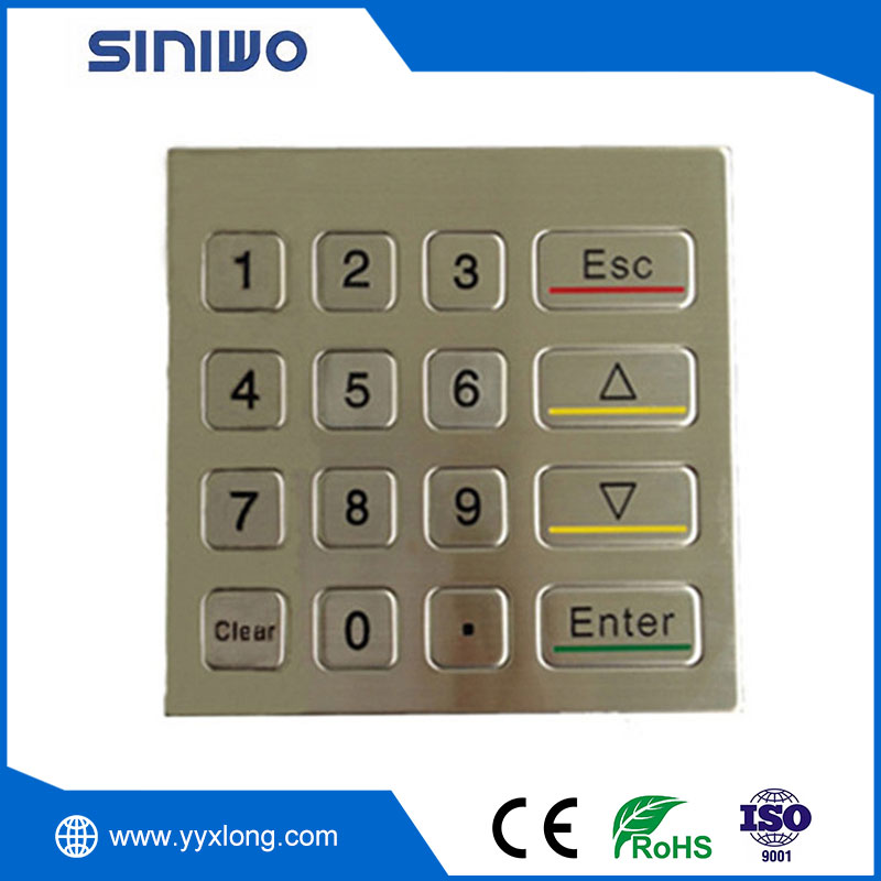 Keypad Mesin Penjual Otomatis Industri