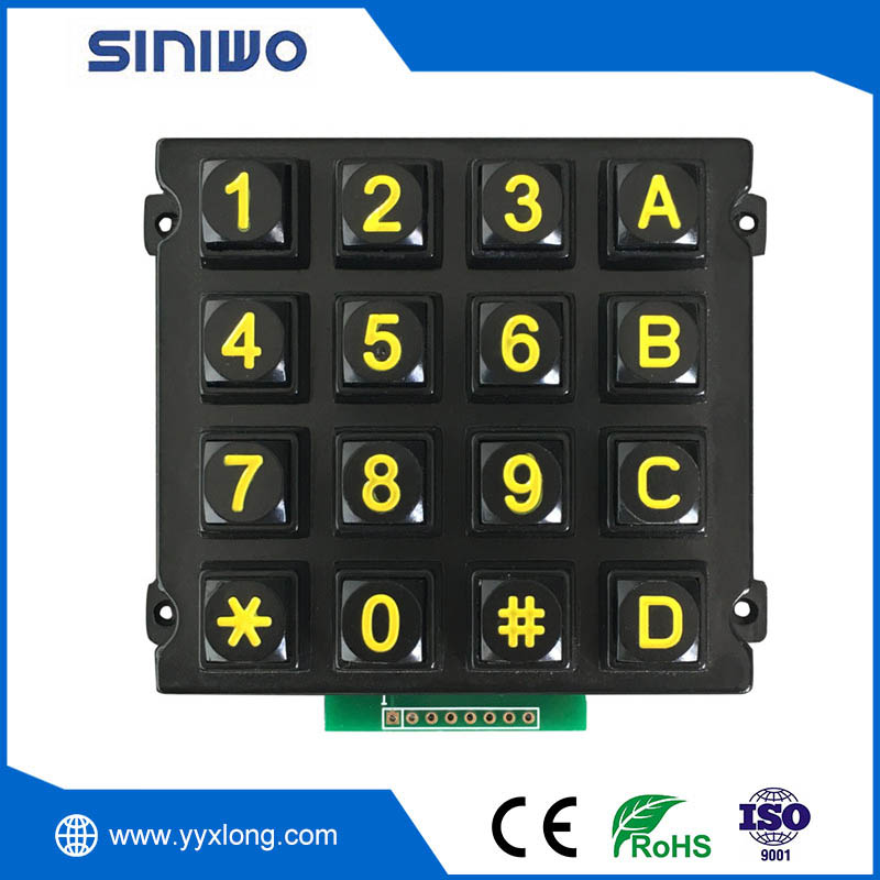 Keypad Logam Industri Kios